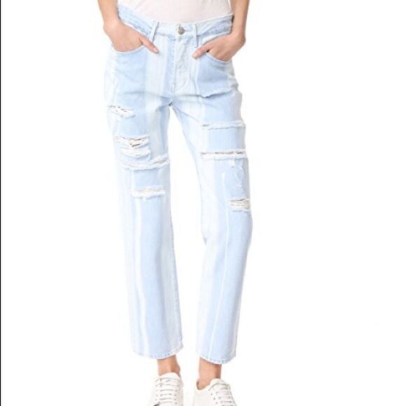 3x1 HIGHER GROUND BOYFRIEND CROP IN SHATTER 27 - Picture 1 of 8